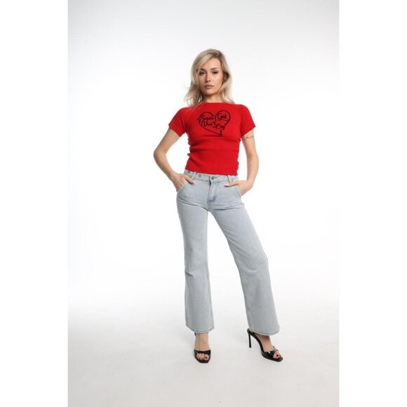 Iconic Eyelet Jeans - Picture 1 of 4